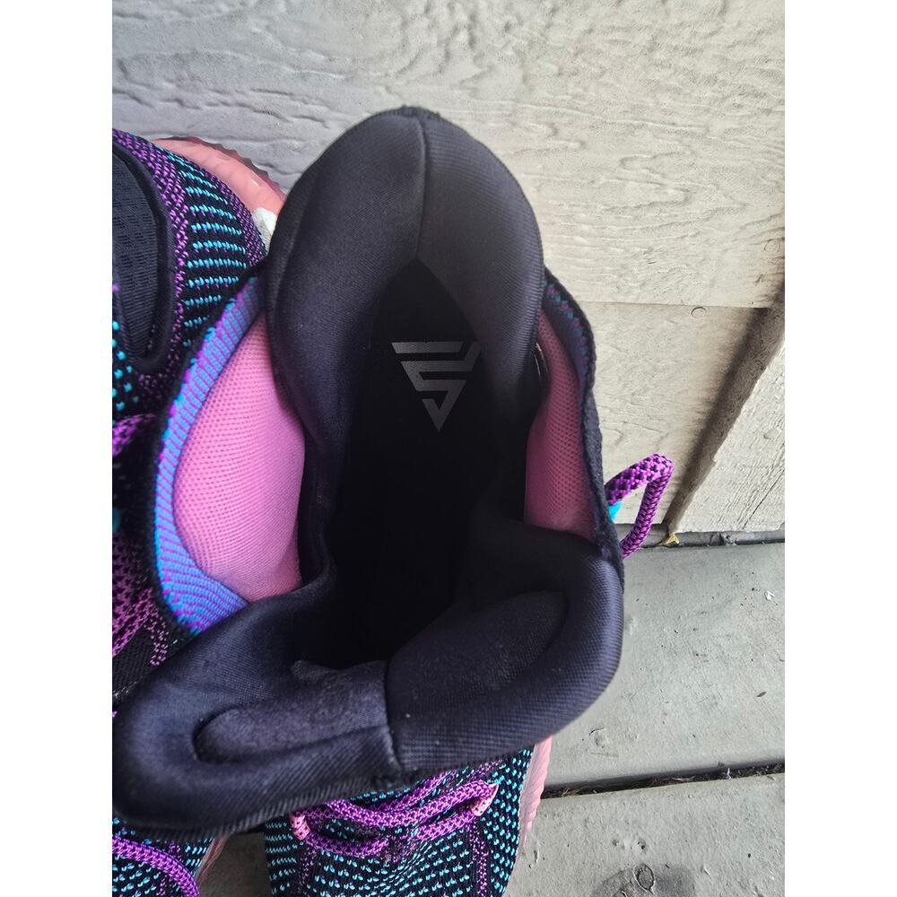 Adidas Crazy Explosive Swaggy P BB8338 Men's Black Pink Blue High Top Sneakers - Picture 10 of 12